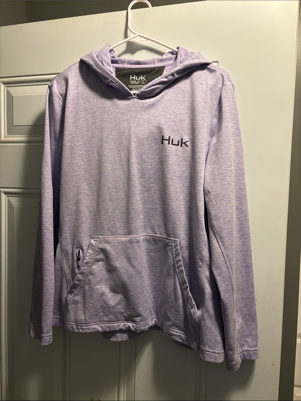 Huk Light Lavender Hooded Pullover